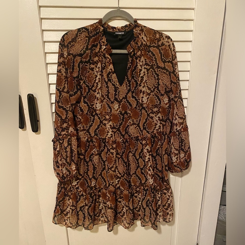 Express boho mini dress